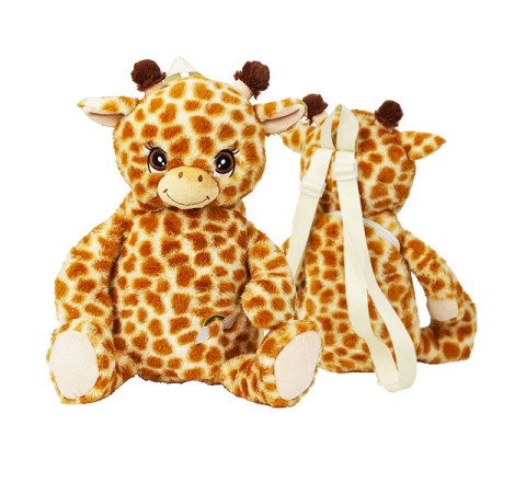 Plüsch-Rucksack - Giraffe - 44 cm