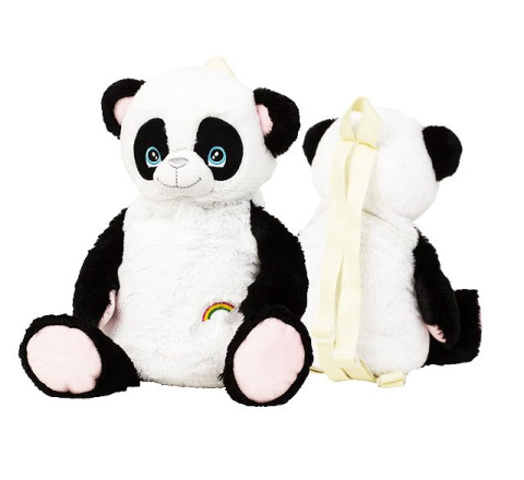 Plüsch-Rucksack - Panda - 41 cm