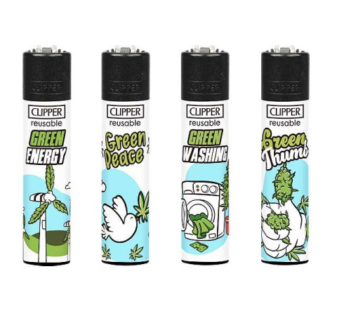 Clipper Feuerzeug "Green"