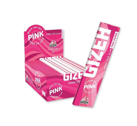 Gizeh - All Pink King Size Slim - 50 x 34 Blatt