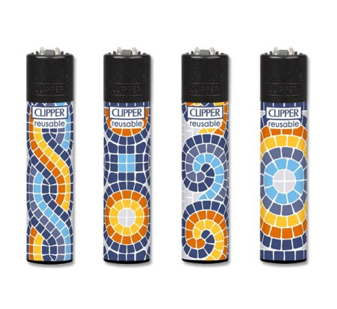 Clipper Feuerzeug "Mosaic Pattern"