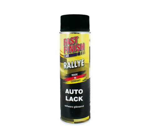 Presto Autolack "Schwarz glänzend", 500ml