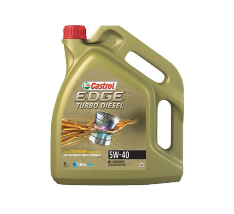 Castrol Edge Turbo Diesel Titanium FST 5W-40 - 5 Liter