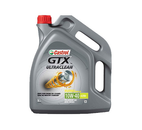 Castrol GTX Ultraclean 10W-40 A3/B4 - 5 Liter