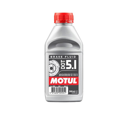 Motul 100950 DOT 5.1 Brake Fluid - 0.5 Liter