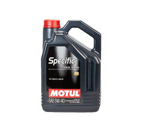Motul 109706 Specific 505 01 - 502 00 - 505 00 5W-40 - 5 Liter