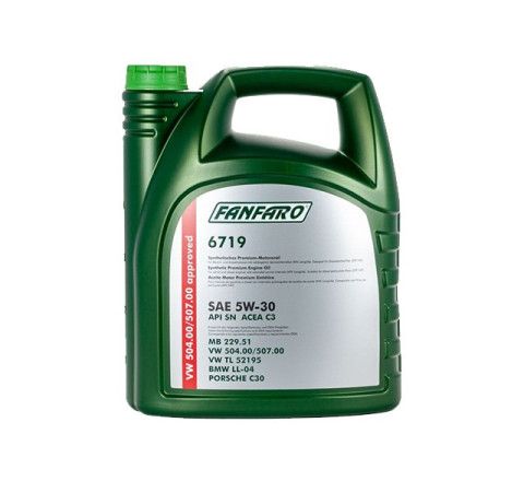 Fanfaro 6719 SAE 5W-30 - 5 Liter