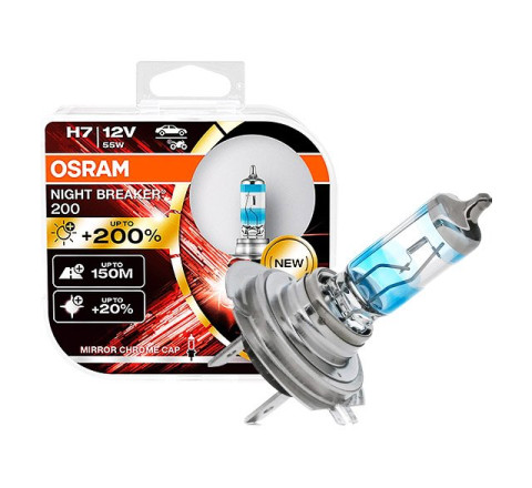 Osram H7  Night Breaker 200 - 12V 55W - 2-er Pack