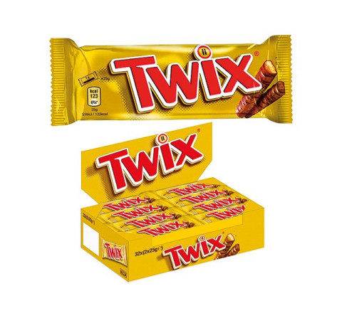 Schoko-Riegel "Twix" 50g