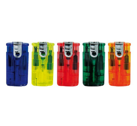 TobaliQ Doppel-Flamme-Feuerzeug "Rainbow"