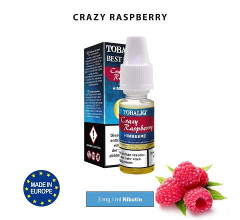 TobaliQ Liquid " Crazy-Raspberry" 3 mg