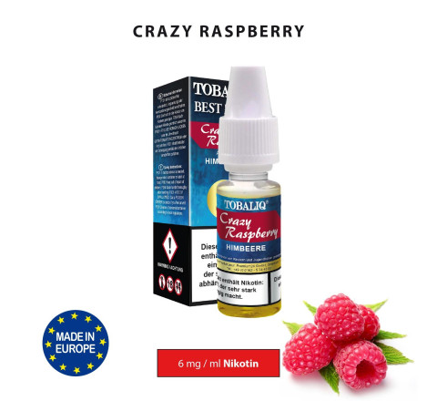 TobaliQ Liquid " Crazy-Raspberry" 6 mg