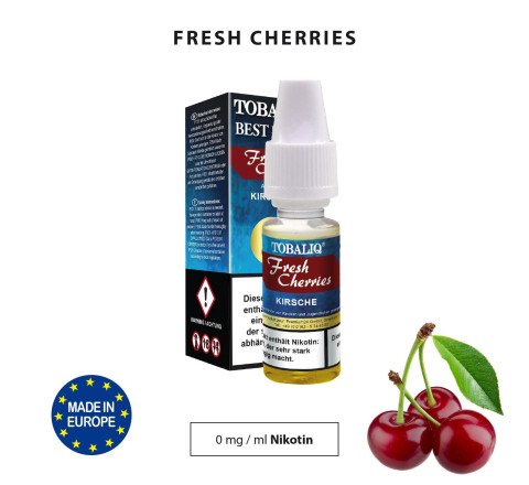 TobaliQ Liquid " Fresh-Cherrys" 0 mg