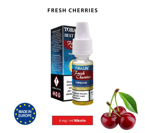 TobaliQ Liquid " Fresh-Cherrys" 6 mg