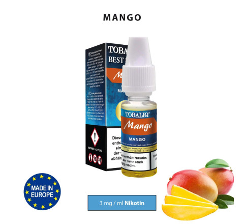 TobaliQ Liquid " Mango" 3 mg