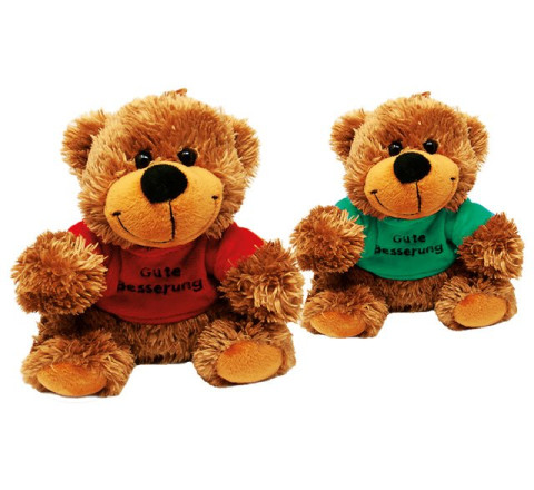 Plüsch-Bär "Gute-Besserung-Bär" - 16cm - 3704