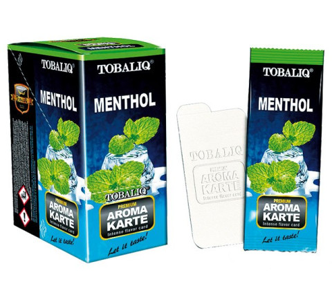 TobaliQ "Menthol" Aroma Karte für Zigaretten