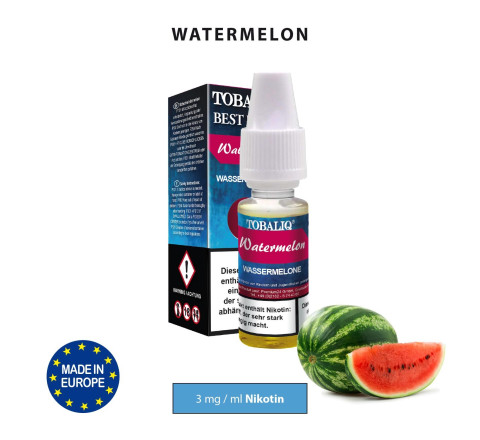 TobaliQ Liquid " Watermelon" 3 mg