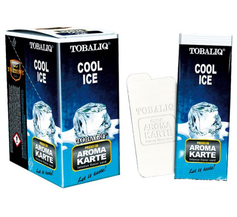 TobaliQ "Cool Ice" Aroma Karte für Zigaretten