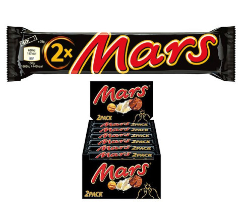 Schoko-Riegel "Mars" 2er, 70g