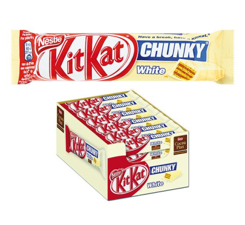 Schoko-Riegel "Kitkat Chunky Weiss", 40g