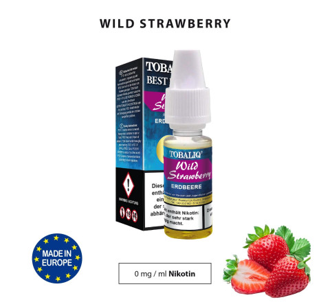 TobaliQ Liquid " Wild-Strawberry"  0 mg