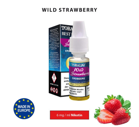 TobaliQ Liquid " Wild-Strawberry"  6 mg