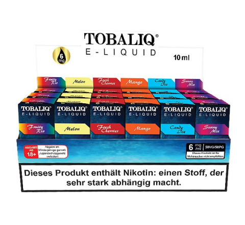TobaliQ Liquid - Display MIX-2 (6 mg)