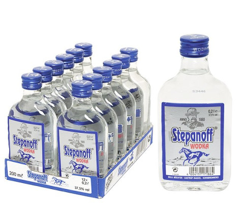 Wodka Stepanoff 37,5% - 0,2l