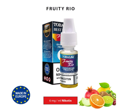 TobaliQ Liquid "Fruity-Rio"   6 mg