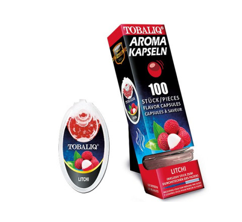 TobaliQ "Litchi" Aroma-Kapsel für den Zigarettenfilter