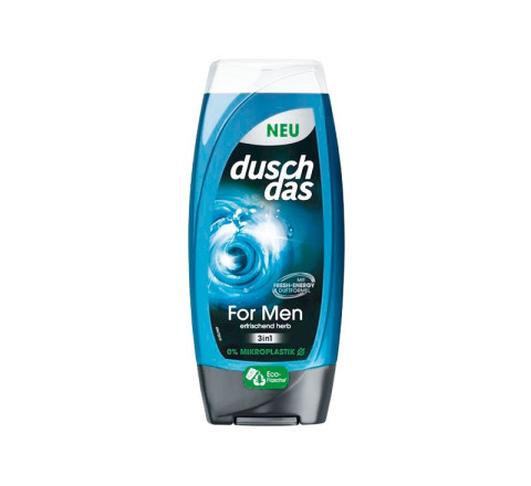 DuschDas "For Men 3-in-1" - 225 ml