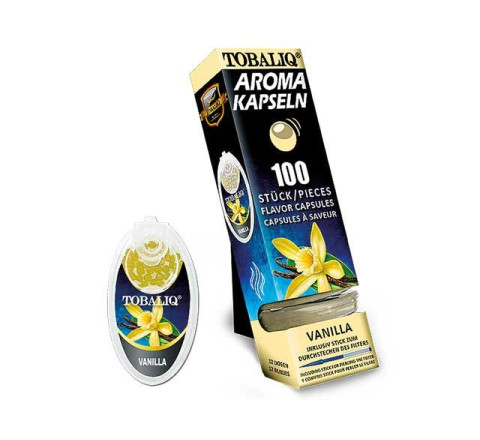 TobaliQ  "Vanilla" Aroma-Kapsel für den Zigarettenfilter