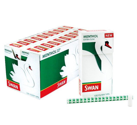 SWAN Menthol Extra Slim Filter Tips