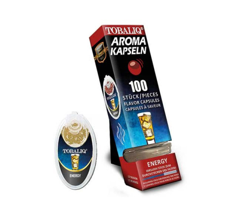 TobaliQ "Energy" Aroma-Kapsel für den Zigarettenfilter