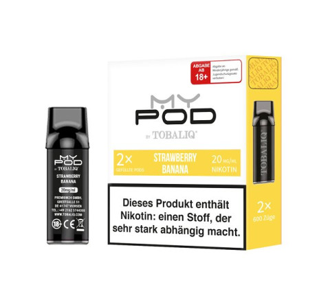 TobaliQ "MYPOD" - Aroma "Strawberry Banana"