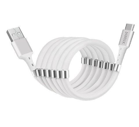 SUNIX- SC-32 TYP-C Magnetic Lade- & Datenkabel - 2.4 A