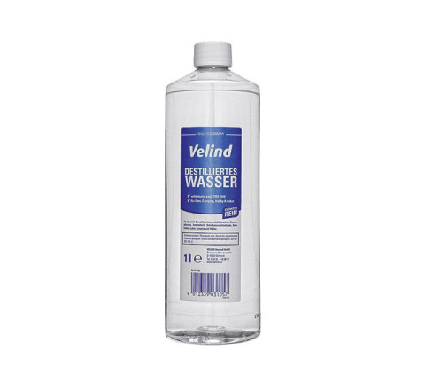 Velind - Destilliertes Wasser 1 Liter