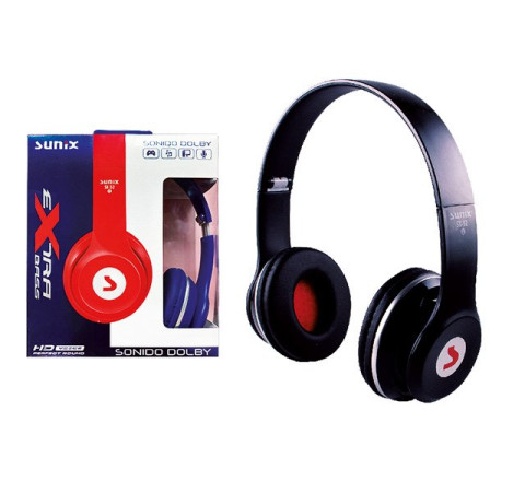 SUNIX- SX-52  "Kopfhörer - Bass Booster - mit Kabel"