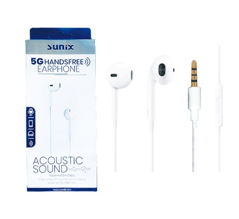 SUNIX- 5G Handsfree Kopfhörer inkl. Micro