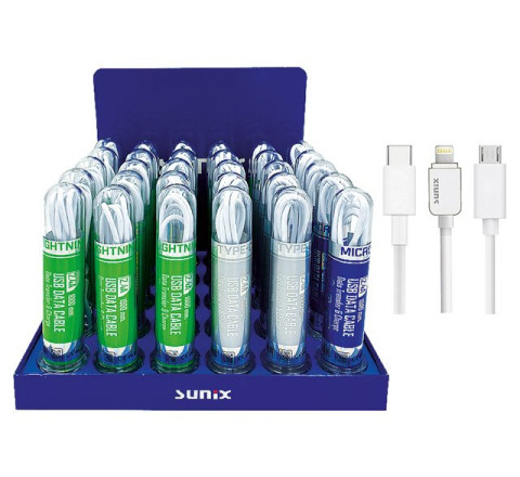 SUNIX-SC-34-35-36 "USB Datenkbl. IOS, MICRO, TYPE-C" - Display