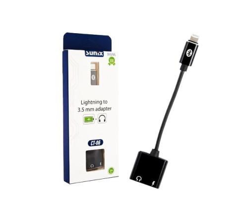 SUNIX CT-06 Lightning mit 3,5 mm Adapter