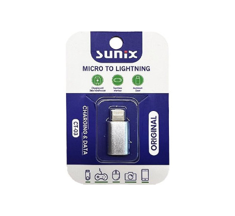 SUNIX CT-03 - Micro-USB zu Lightning