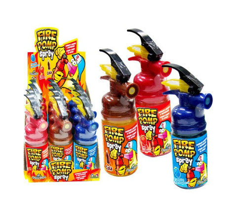 "Fire Pomp Spray" - Candy Spray - 11 cm - 70 ml