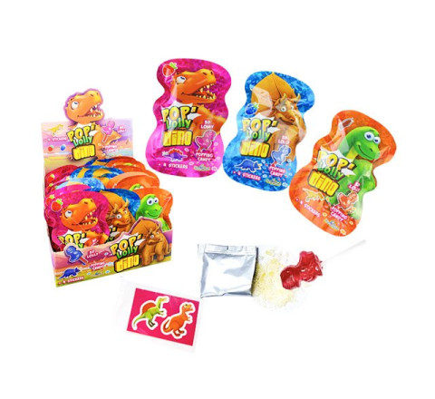 Dino Pop Lolly - 3D Lolly - 14 cm - 16g