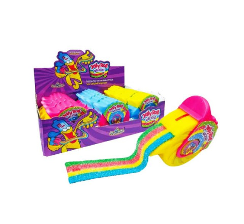 Jelly Roll Machine - Frucht-Gummi Band - 30 g