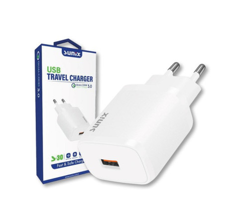 SUNIX- S-30 - USB-Ladestecker - 3.0 A