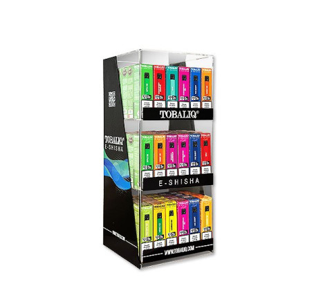 Displayständer Middle - 108er - 72 x 20 mg u. 36 x 0 mg