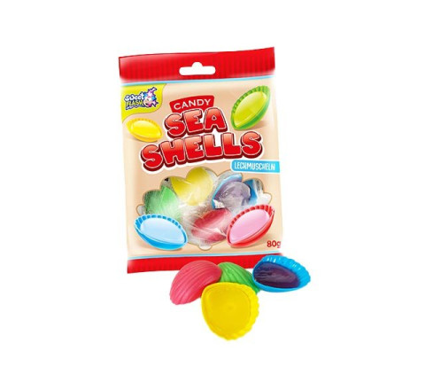 Bunte Schleckmuscheln - 80 g
