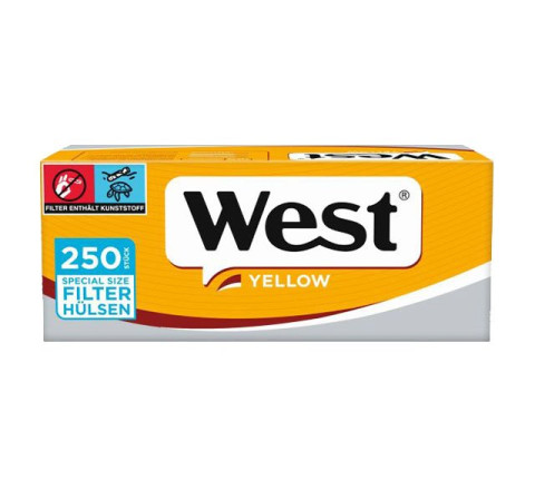 West Special Size Hülsen Yellow 250er